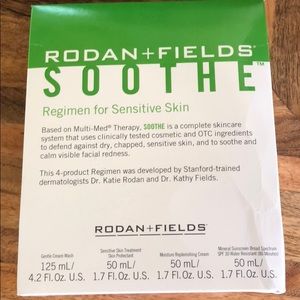 Rodan and Fields soothe regimen